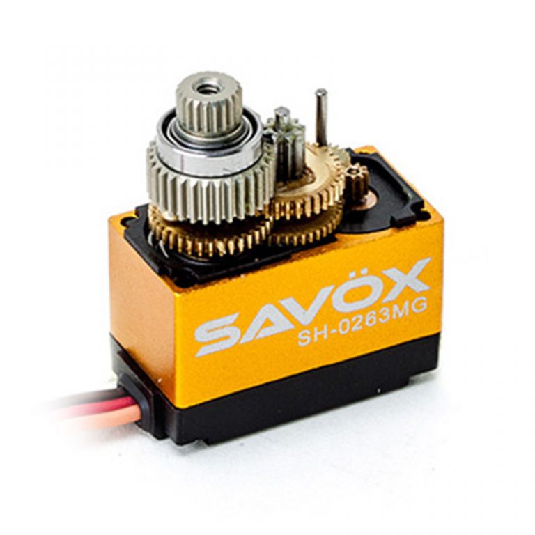 SAVÖX SH 0263MG Servo 2 2Kg 0 10s Alu Metal Gear Micro Heliland