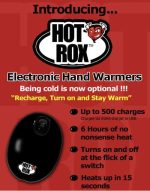 Hot Rox Electronic Hand Warmer