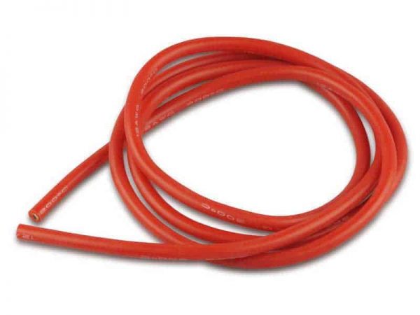 Silicone cable 4mm² x 1.000mm 12AWG (Red)
