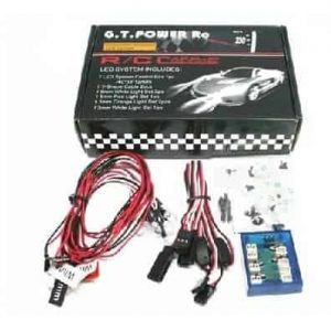 GPX Extreme - Set of LED lighting RC car with driver