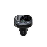 Baseus FM Transmitter T-Typed Bluetooth 2xUSB microSD (Black) - Image 2