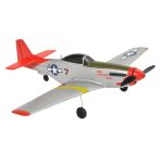 EZ-Wings - Mini P-51 Mustang - RTF - 450mm - 1+1 Li-Po Battery - USB Charger