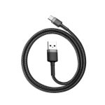 Baseus Καλώδιο USB-C Cafule 2A 2m (Γκρι/Μαύρο) - Image 3