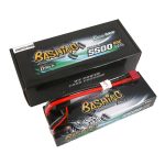 Gens ace G-Tech 5500mAh 7.4V 2S 60C Lipo Battery Pack Hardcase 24# with T Plug - Image 5