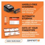 Spektrum 7.4V 1400mAh 2S 30C Smart G2 LiPo Battery: IC2 - Image 2