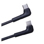 Maxlife Angle Cable USB-C to USB-C 1m 60W MXUC-09 Black