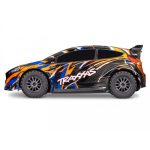 Traxxas Ford Fiesta Rally 1/10 VXL 4WD RTR TQ Orange - Image 2