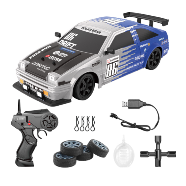 Racing Rally RC 1:16 Spray System 2.4GHz Drift Car 4WD SC16A07-1