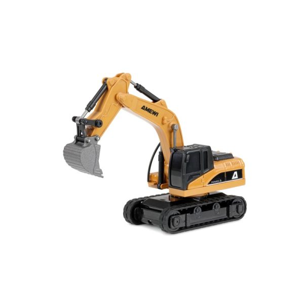 Amewi Mini Metal Excavator 8Ch 1/64 RTR