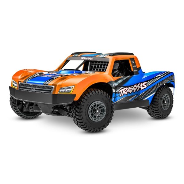 Traxxas Mini Slash 4x4 RTR TQ BL-2s Orange- USB-C Charger / 2s LiPo